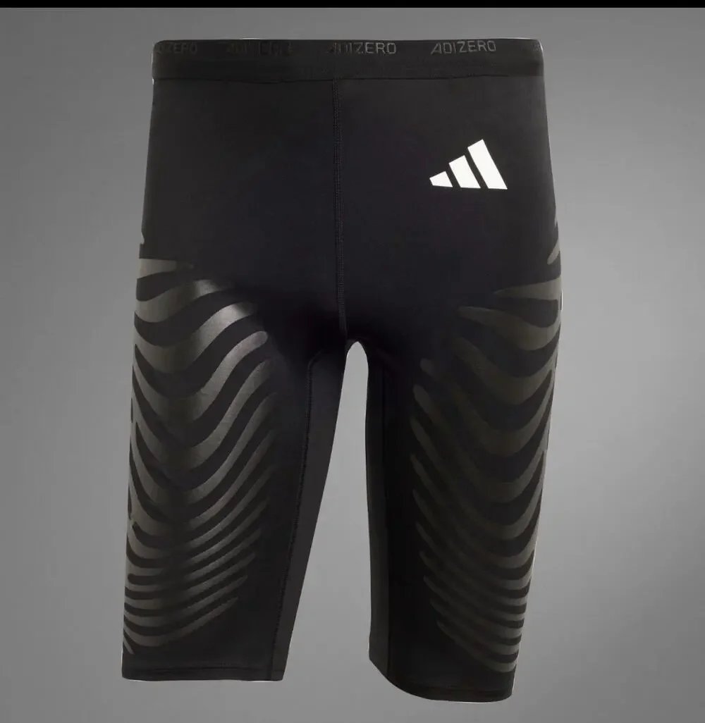 Adidas Control Black Rheon Running Shorts Leggings, Size Medium NWT IX8976